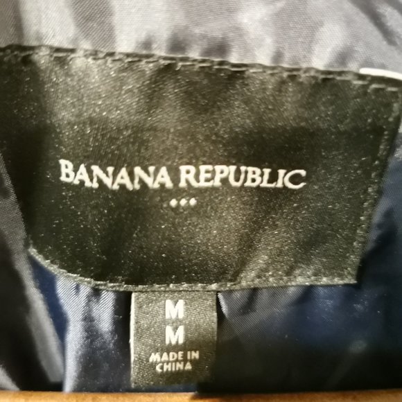 BANANA REPUBLIC ladies trench coat - Navy blue. - Picture 4 of 8